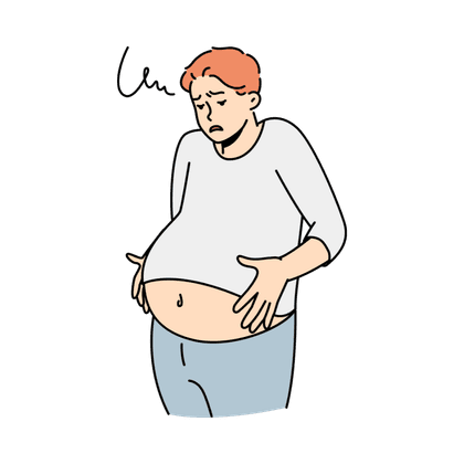 Distensión abdominal (flatulencia)